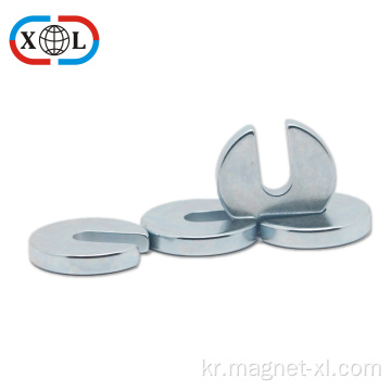 강한 자기 U 자형 Neodymium Magnet 사용자 정의 NDFEB